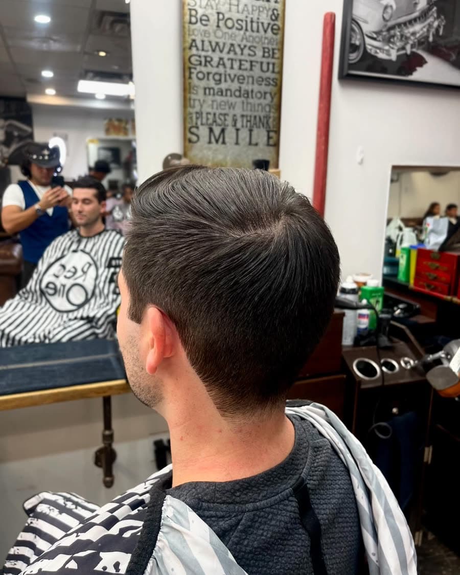 Fresh cut at the shop