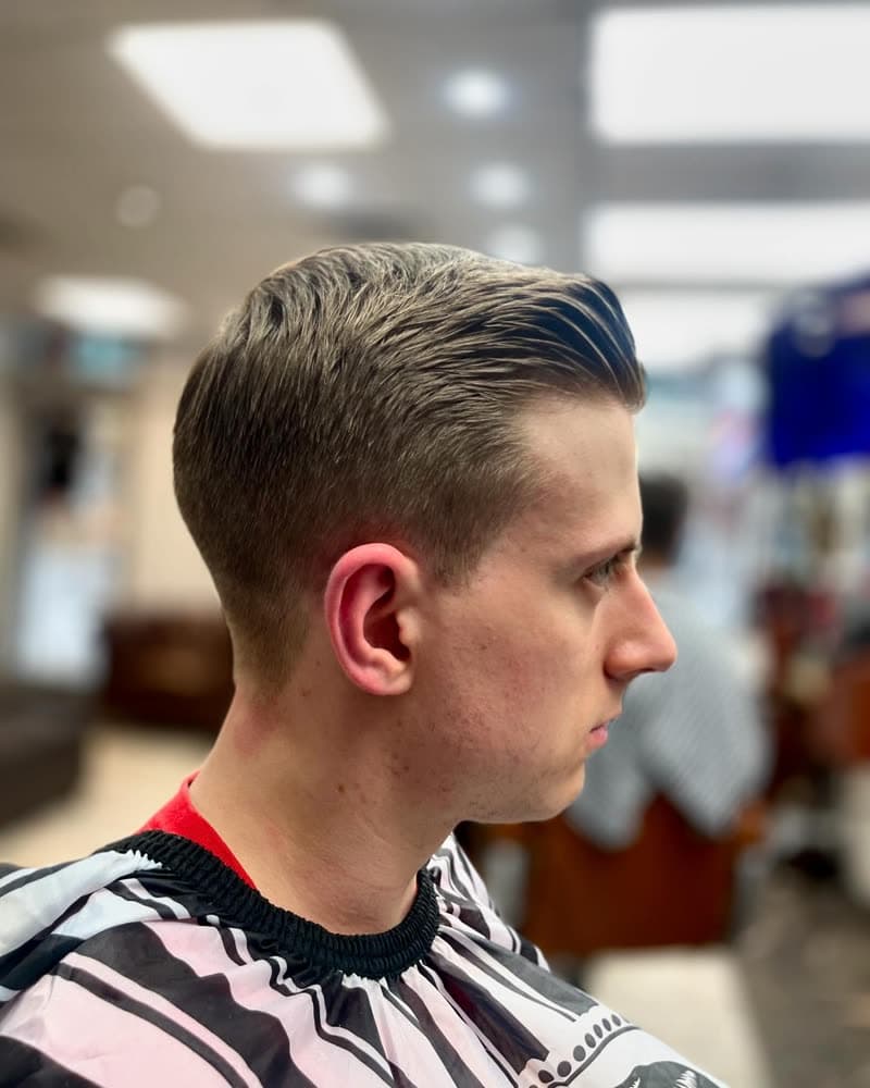 Hot towel shave, placeholder pairing